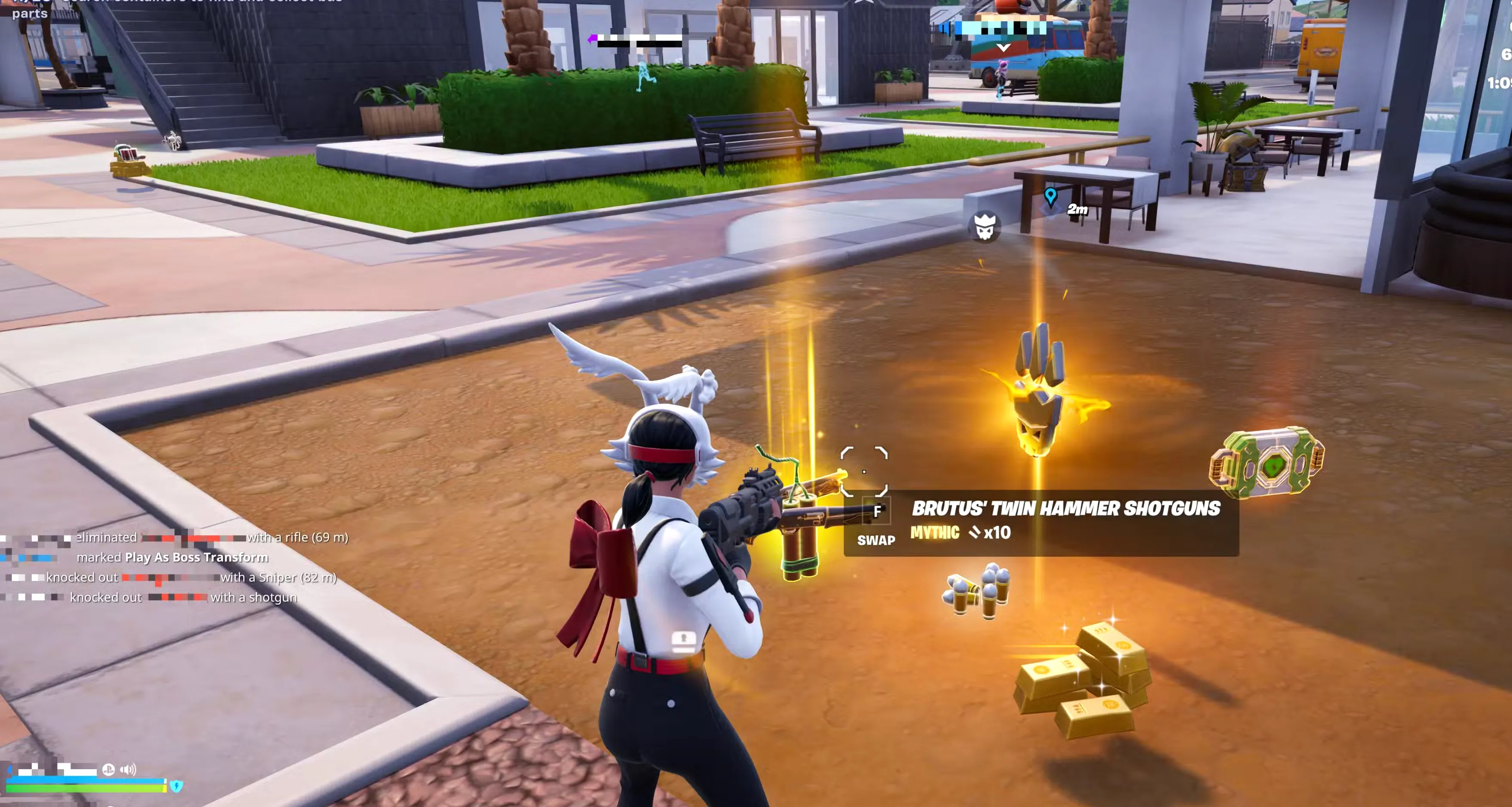 Brutus Twin Hammer Shotguns fortnite